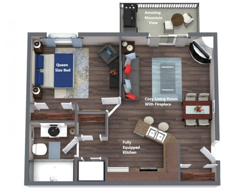 Perfect layout for a small family