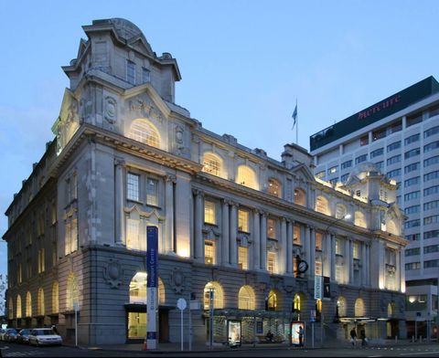 Britomart Transport Centre for trains and buses down the road
