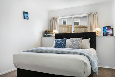 The bedrooms are light, bright and airy with crisp white sheets that invite you to relax.