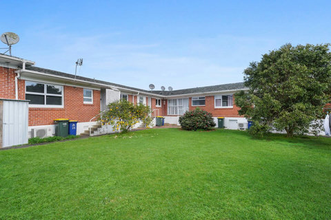 The back yard is large and shared so please consider the neighbours.