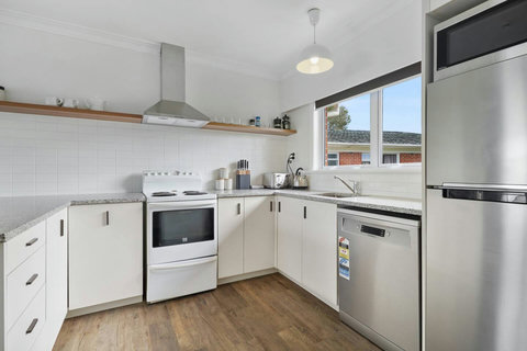 There is also a microwave, dishwasher, fridge freezer and all the other appliances and cutlery that you need to self cater. There is plenty of space to store your shopping and food supplies.