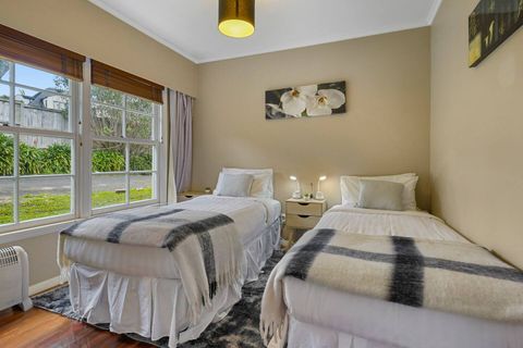 Bed 2 has two single beds, ideal for kids or guests that need their own sleeping space.