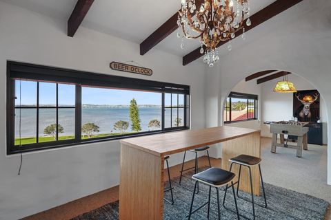 Sea views at the bar space.