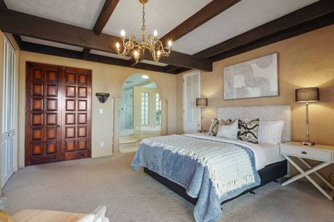 This suite has it own luxurious ensuite bathroom.