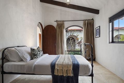 Bedroom 5 is a single bed room on the ground floor.