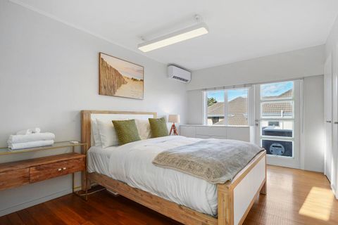 The upstairs bedrooms are light and bright.