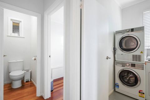 The laundry is easy to access.