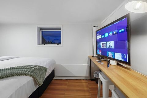 Relax in bed and watch TV or stream your own Netflix.