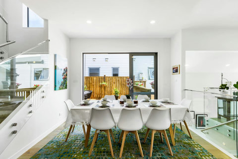 The dining table is excellent for eating meals together, playing games or doing a jigsaw puzzle.