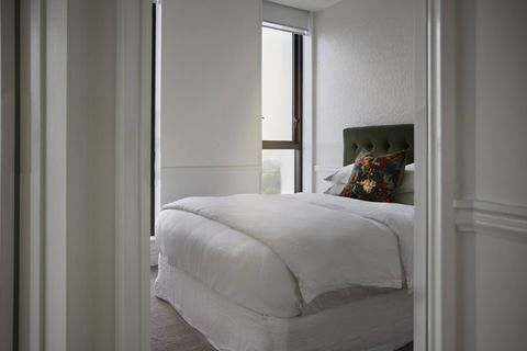 It is decorated in warm, inviting, relaxed tones.