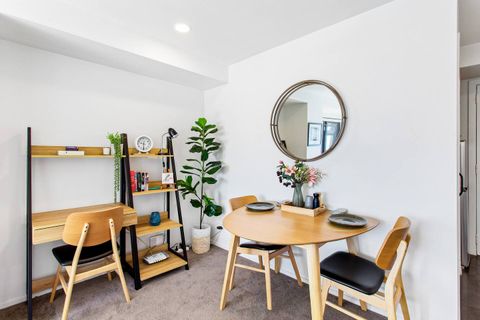 The dining table is a great spot to eat together.