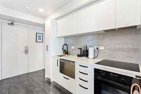 There is a mini dishwasher so you don't have to worry about dishes.