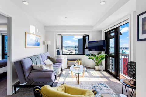 Cool designer furniture with a sofa that folds down.