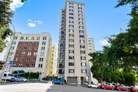 The external facade of the apartment building.