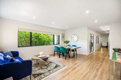 There is plenty of light that floods into this space through the double windows.