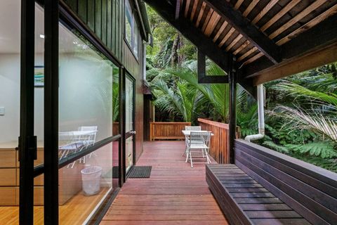 The extensive verandah and two seating areas are great for both wet and sunny days.