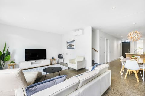 Relax on the couch and watch TV or read a book on the comfortable sofa.