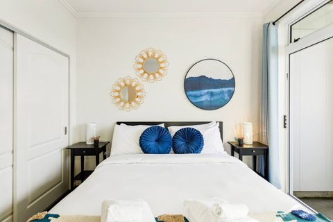 Bedroom 3 is a relaxed tranquil room.