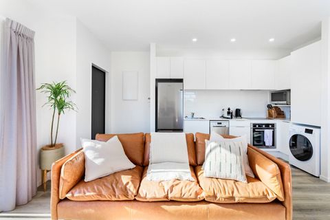 The living area is open-plan.