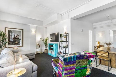 You have a choice of TV viewing areas.