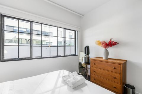 The windows are large and there are roller blinds that give you full privacy.