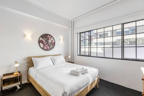 The bedrooms are relaxing and restrained places for rest and recuperation.