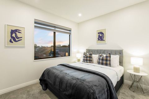 This room is restful and softly decorated.