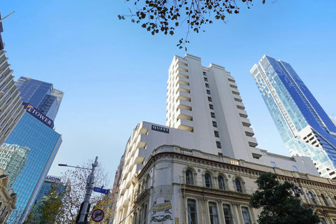 Mixture of old and new architecture is the location of this apartment.