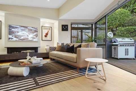 The ranch slider opens up the whole wall so you can enjoy indoor/outdoor entertainment.