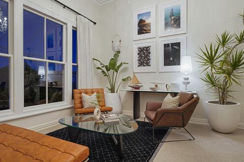 This cosy nook is a great space to catch up with friends or enjoy a morning coffee whilst reading the newspaper.