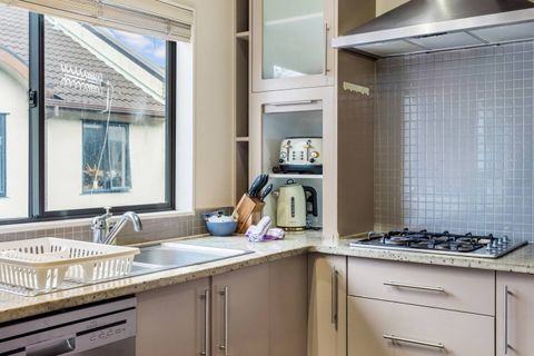 The kitchen comes fully equipped with a oven, cook top, microwave, dishwasher and fridge/freezer.