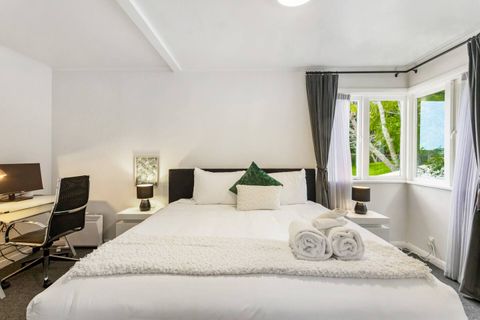The main bedroom has a Super King bed with ample space and natural light that floods the room.