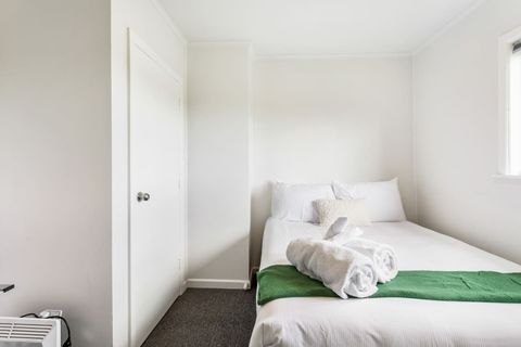 This queen bedroom has plenty of storage for all your belongings.