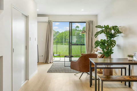 Light, bright and airy is the overall feel of this house.