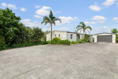 Off-street parking for up to 4 cars.