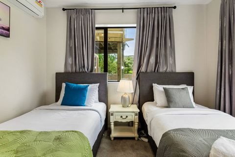 A heat pump in the bedroom for those cooler nights.