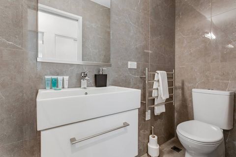 Walk out of the shower and enjoy the warm, fluffy towels from the heated towel rail.