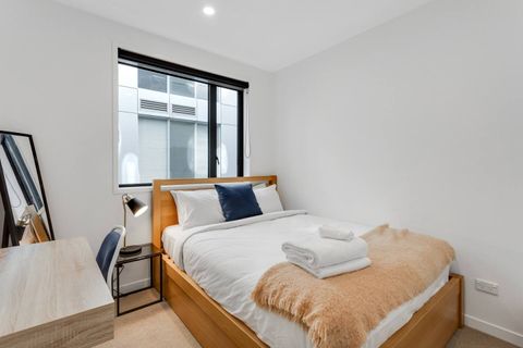 Jump into bed under the crisp white sheets with a fluffy cream throw.