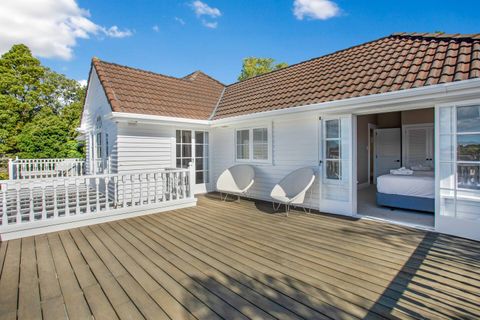 You can access this balcony from the second and third bedrooms.
