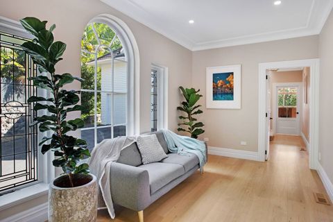 The entry foyer has a great couch that can be used as another seating area or for putting on shoes before heading out.