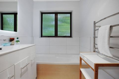 Step out of the shower into warm fluffy towels from the heated towel rail.
