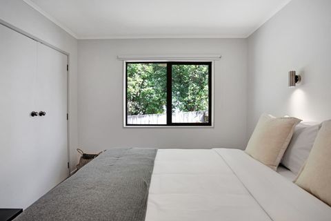 There is plenty of storage in the double wardrobe for all your personal belongings.