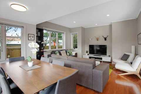 The house has open-plan living with the kitchen, dining and lounge area being in the same space.