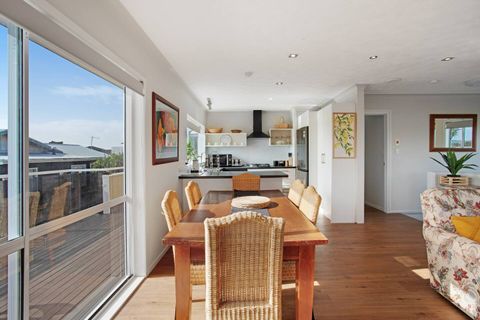 You can open the ranch slider for that indoor/outdoor flow.