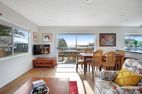 There is lots of natural light that floods into the living spaces.