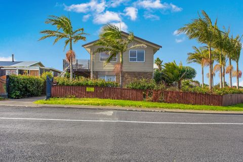 View of the house from the road.