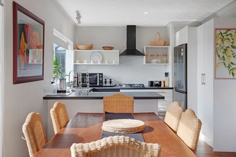 The dining table is a great space to eat together, play games or do a jigsaw puzzle.