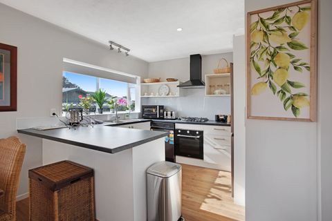 There is plenty of prep space to prepare meals for the family.