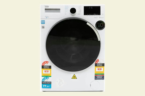 There is a combo washing/dryer machine in the apartment.