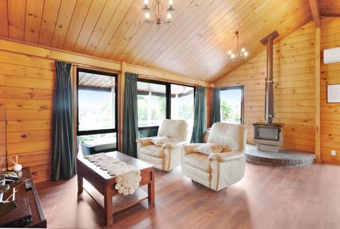 Enjoy the fireplace in winter to keep the house warm and provide some ambience to the lounge area.